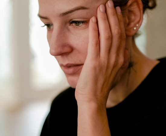 woman having anxiety